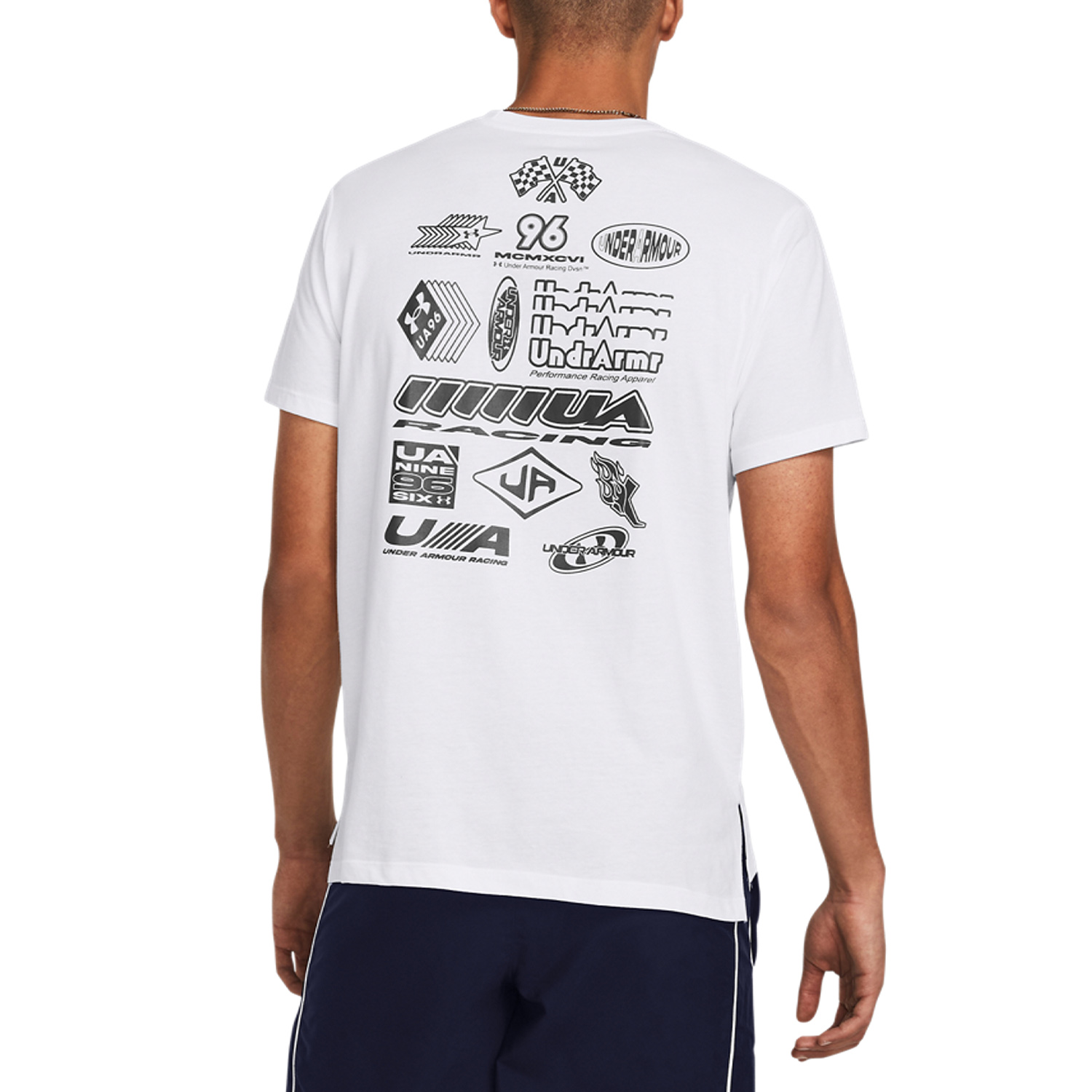 Under Armour Run Everywhere Wreath Maglietta White/Castlerock