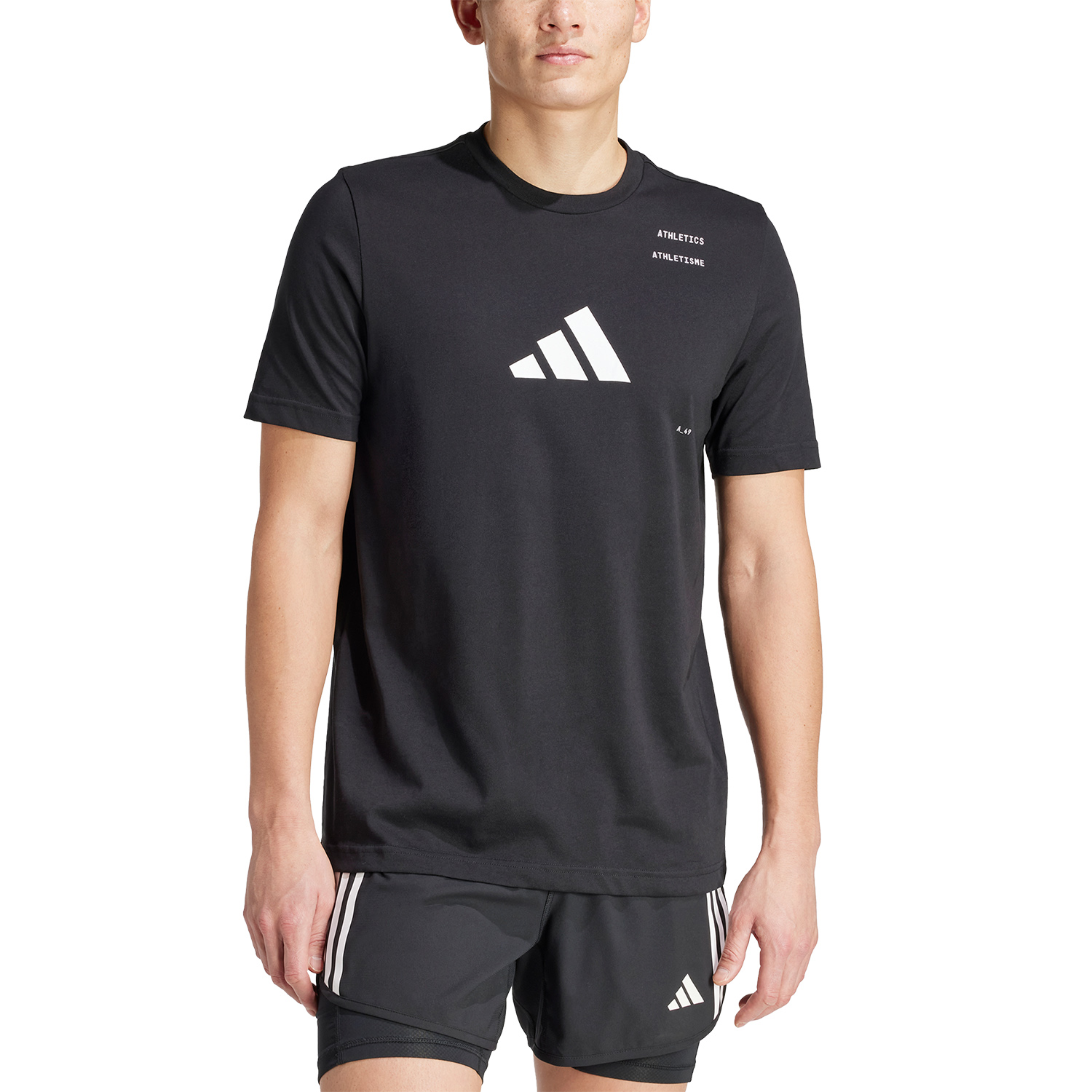 adidas Athlete Maglietta Black