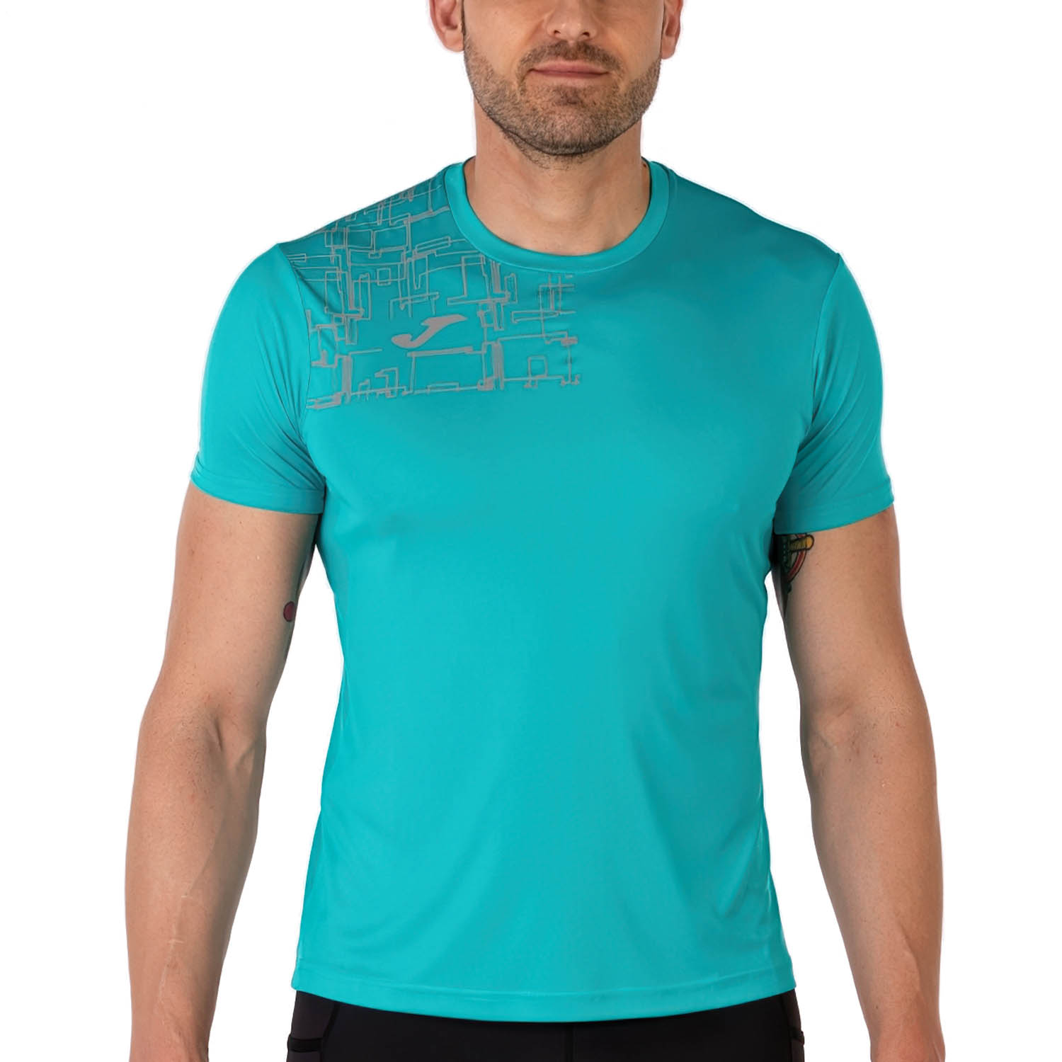 Joma Elite VIII Logo Maglietta Turquoise