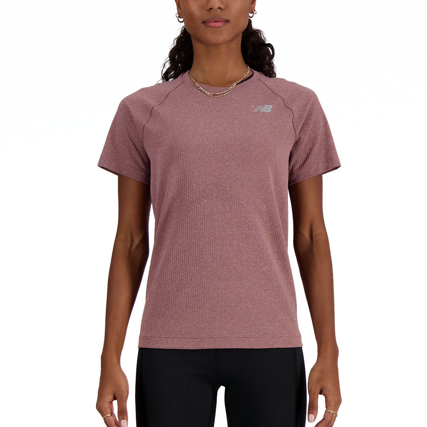 New Balance Speciality Maglietta Licorice Heather
