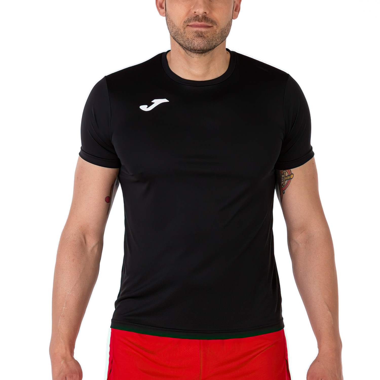 Joma Record II Maglietta Black