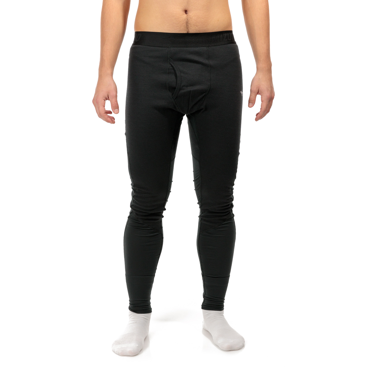 Mizuno Merino Wool Calzamaglia Black