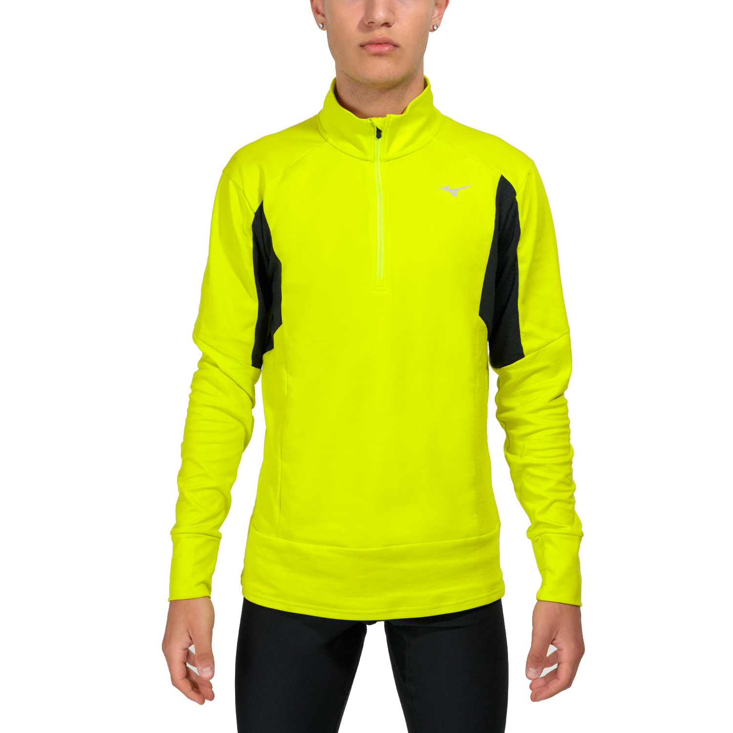 Mizuno Warmalite Maglia Evening Primrose/Black