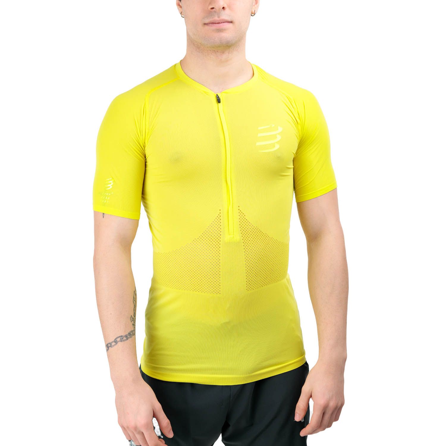 Compressport Trail Pro Maglietta Green Sheen