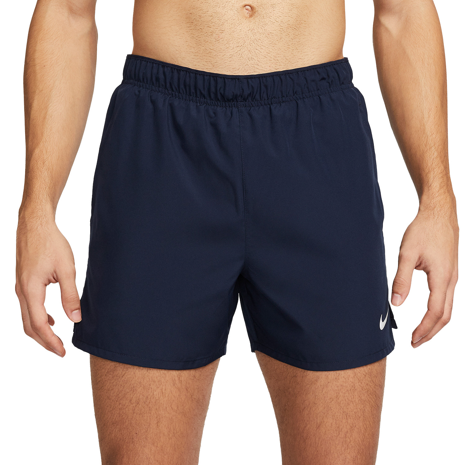 Nike Challenger 5in Pantaloncini Obsidian/Black/Reflective Silver