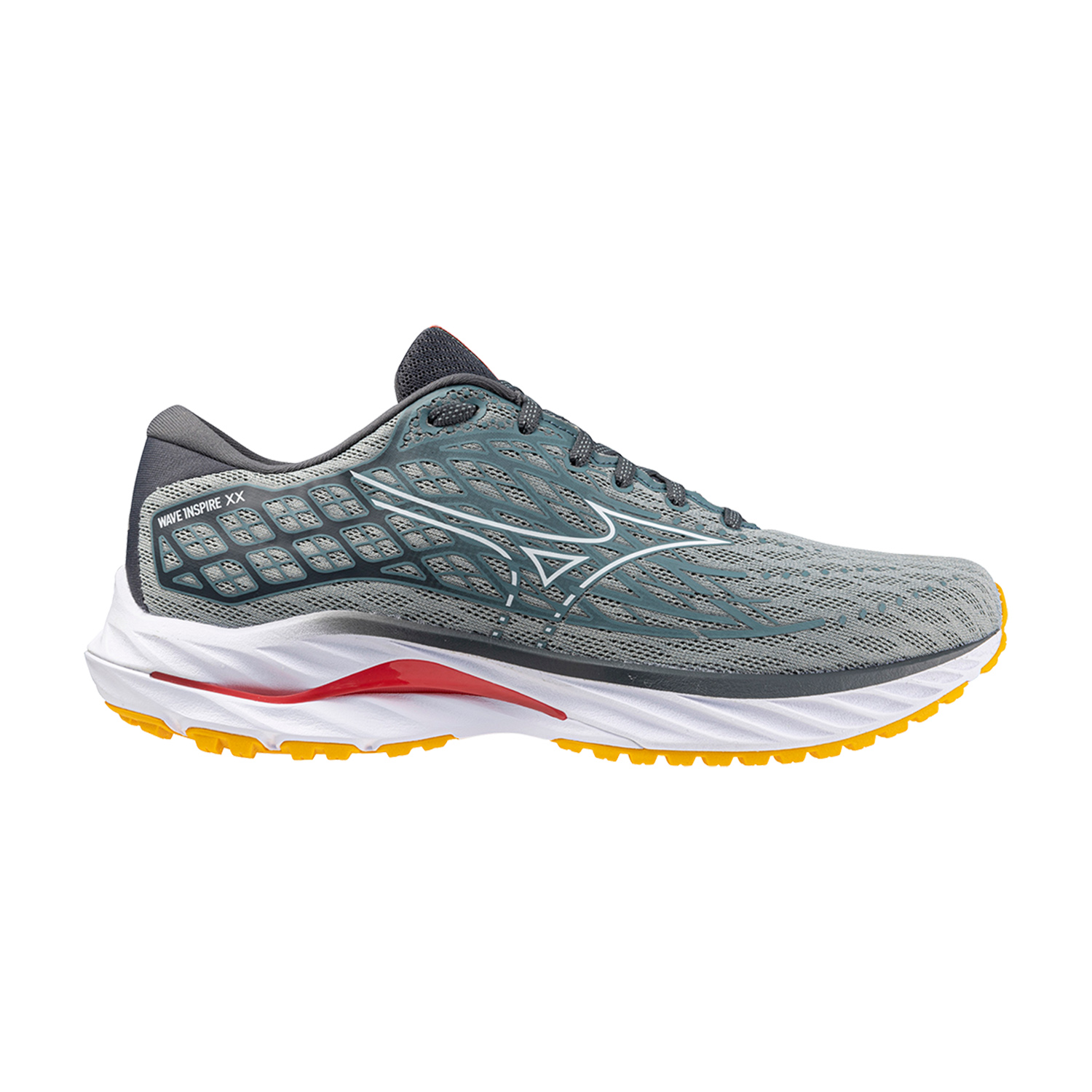 Mizuno Wave Inspire 20 Abyss/White/Citrus