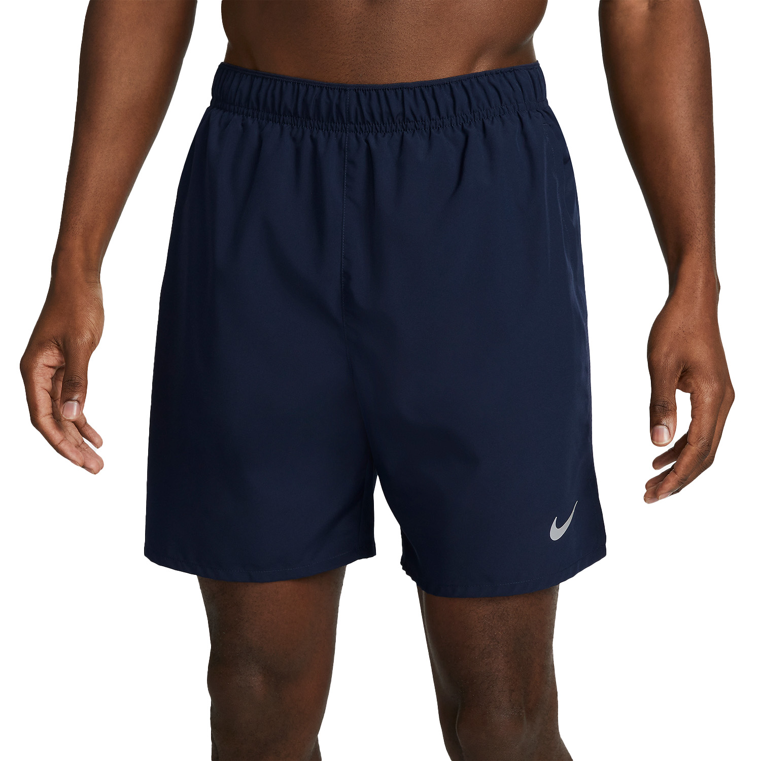 Nike Challenger Logo 7in Pantaloncini Obsidian/Black/Reflective Silver