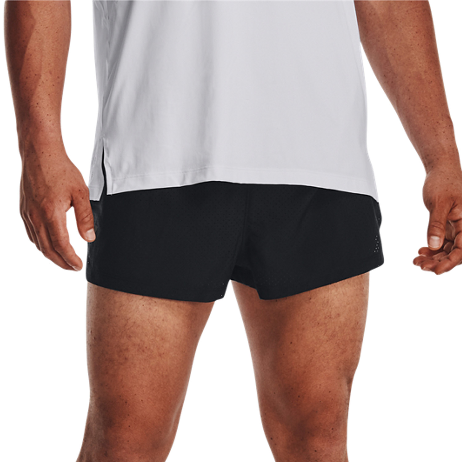 Under Armour Launch Split Performance 2in Pantaloncini Black/Reflective