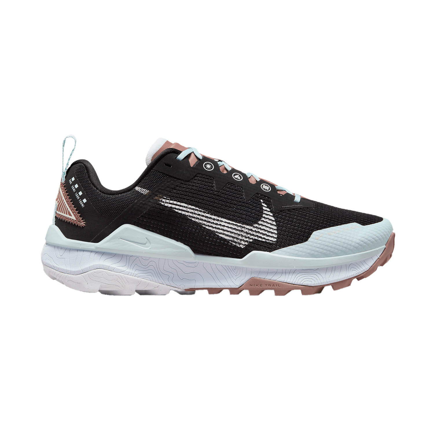 Nike React Wildhorse 8 Black/White/Glacier Blue/Football Grey