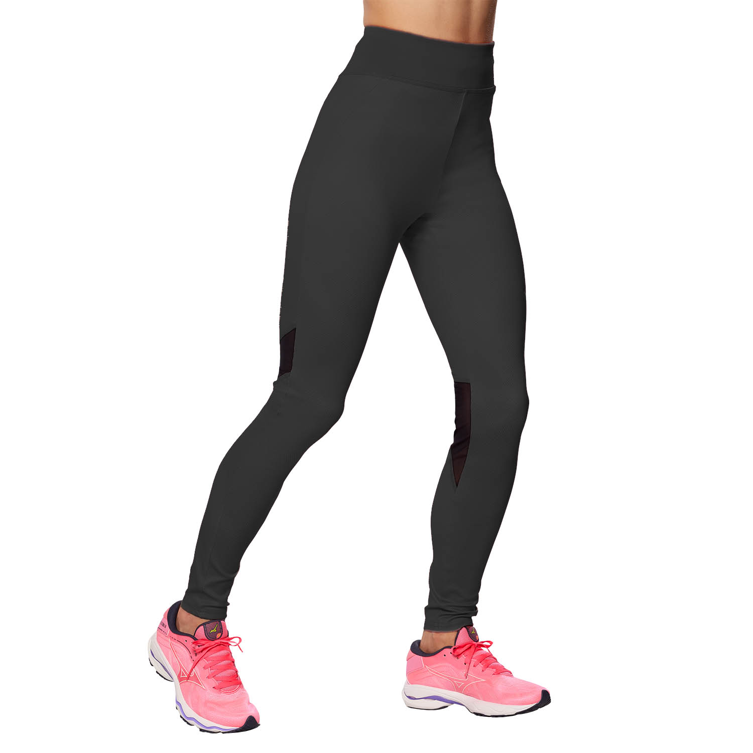 Mizuno Printed Tights Black