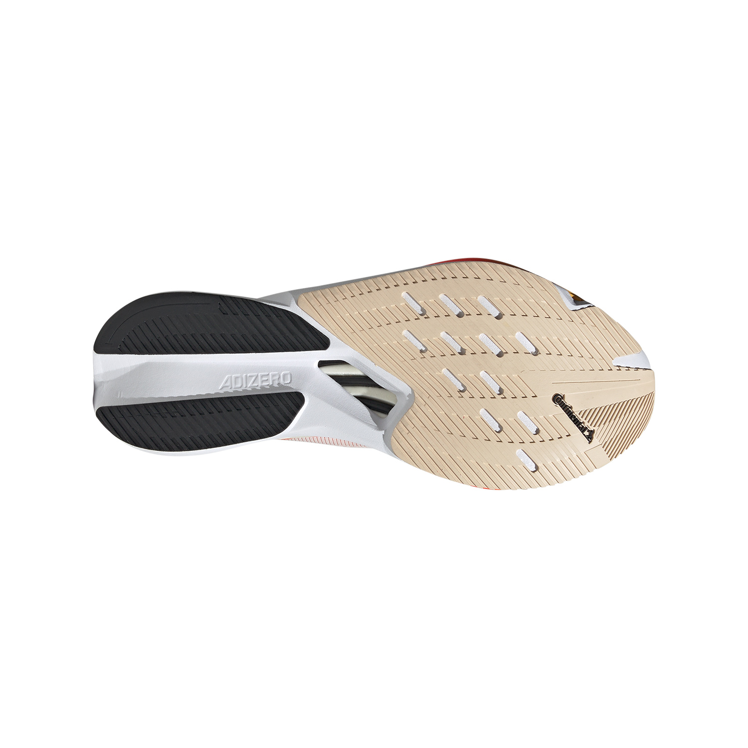 adidas adizero Boston 12 Ivory/Core Black/Solar Red