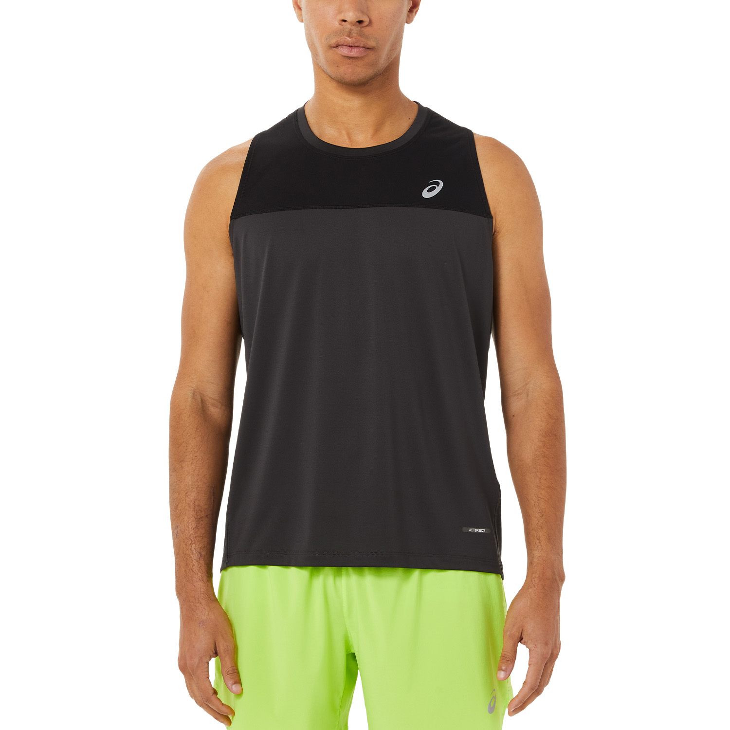 Asics Race Knit Canotta Performance Black/Graphite Grey
