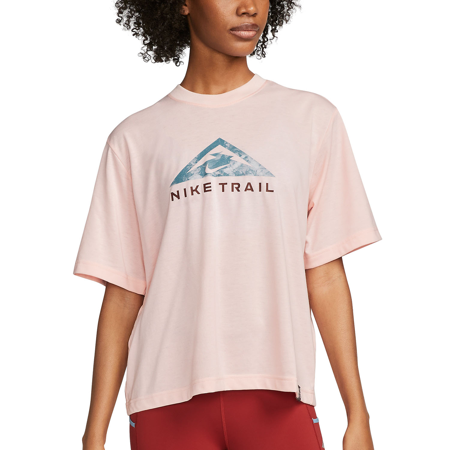 Nike Trail Dri-FIT Maglietta Pink Bloom