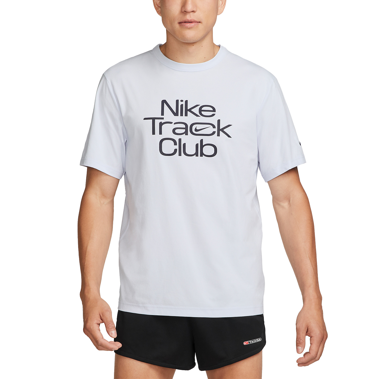 Nike Dri-FIT Hyverse Track Club Maglietta Footbal Grey/Midnight Navy