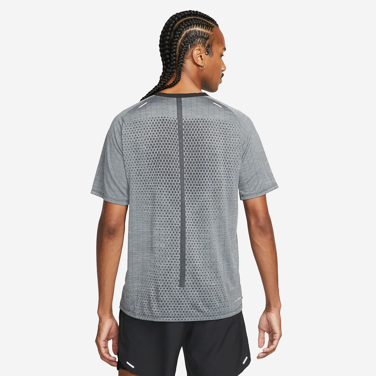 Nike Dri-FIT ADV Techknit Ultra Maglietta Black/Smoke Grey/Reflective Silver