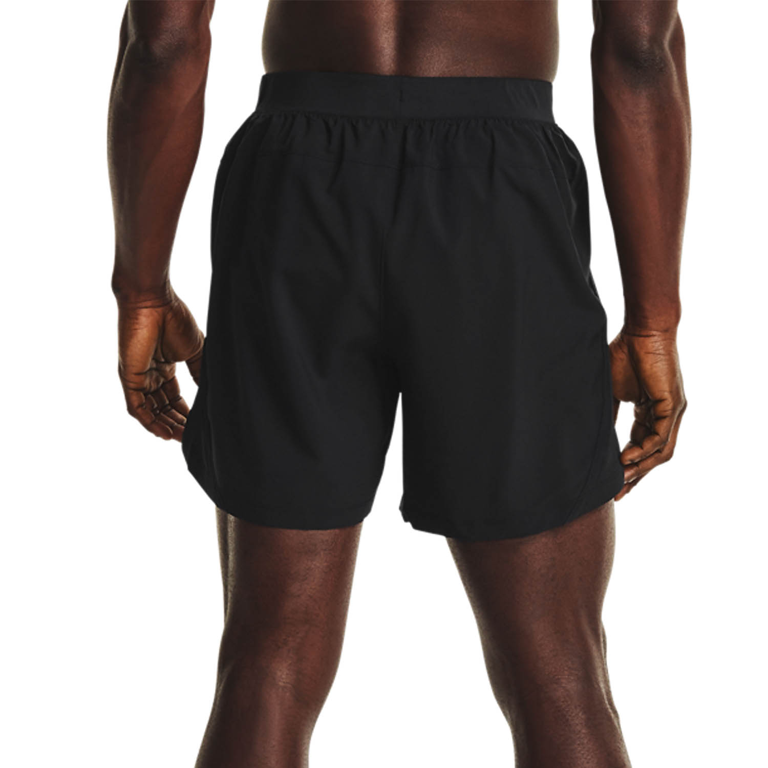 Under Armour Launch Woven 5in Pantaloncini Black/Reflective