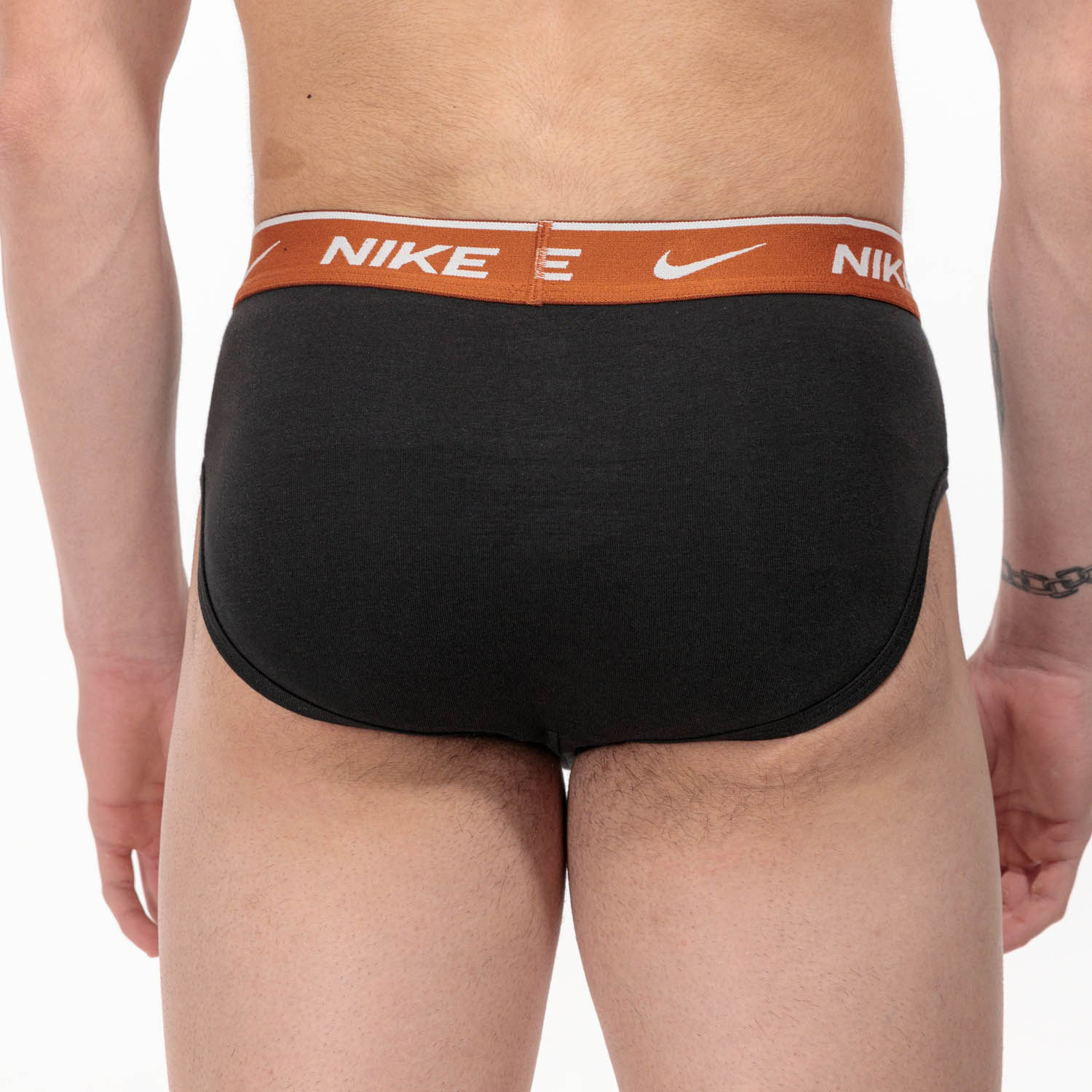Nike Graphic x 3 Slip Black/Green Abyss/Laser Orange