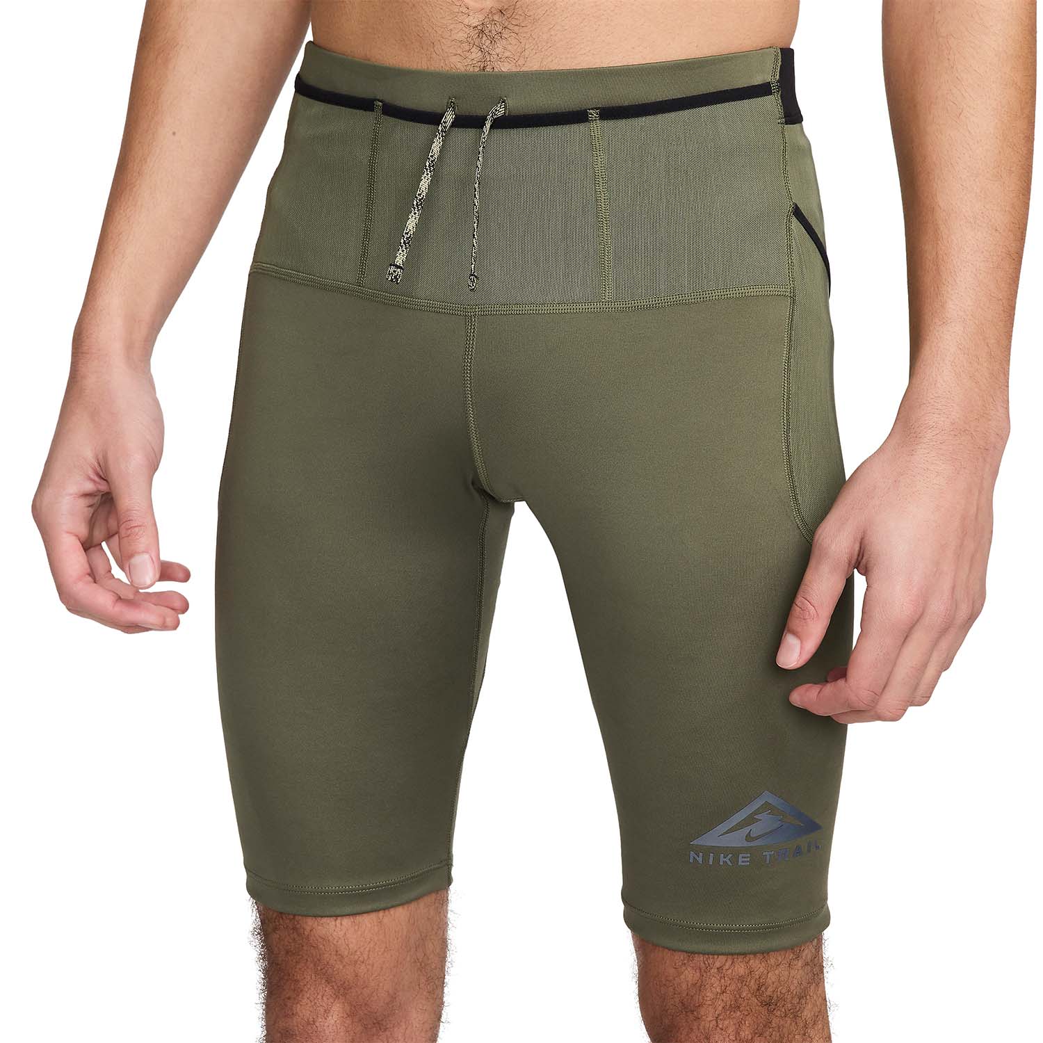 Nike Trail Dri-FIT Lava Loops 9.5in Pantaloncini Medium Olive/Black