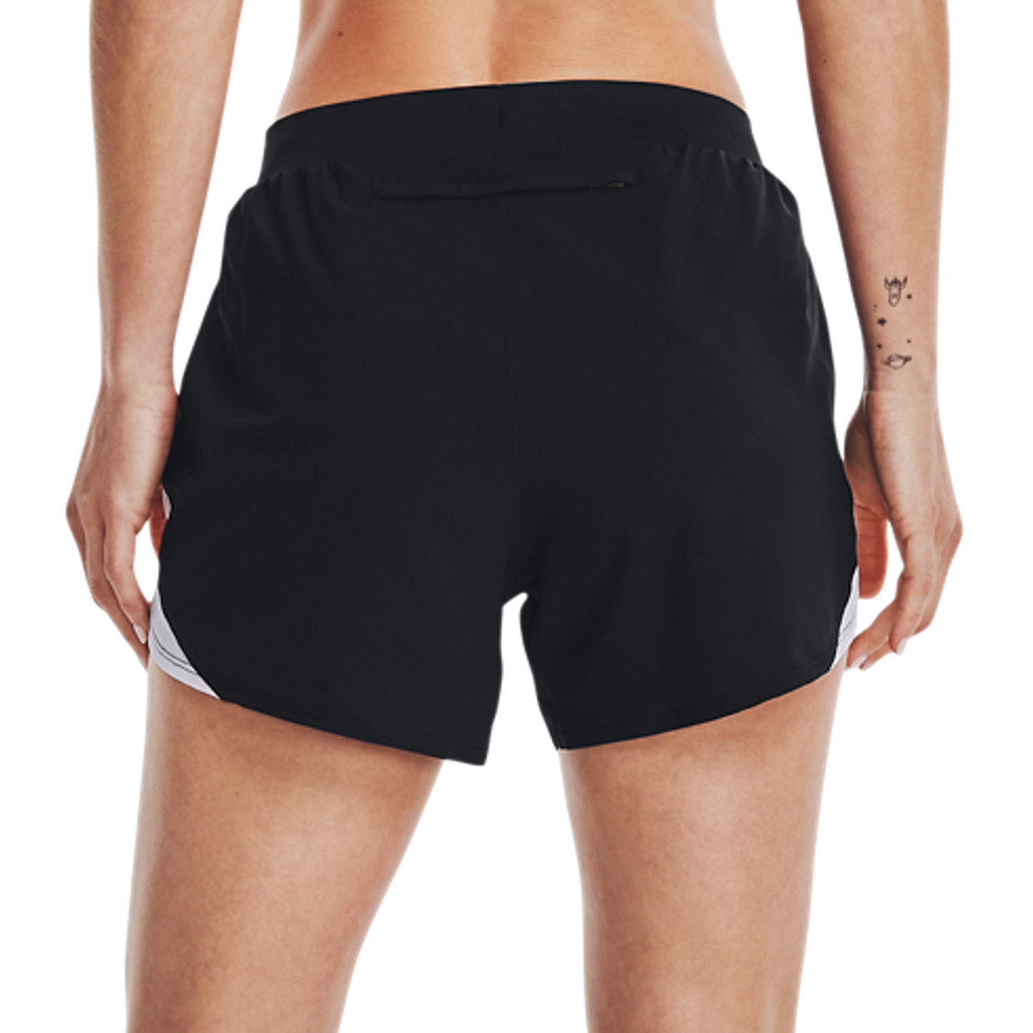Under Armour Fly By Elite 5in Pantaloncini Black/White/Reflective