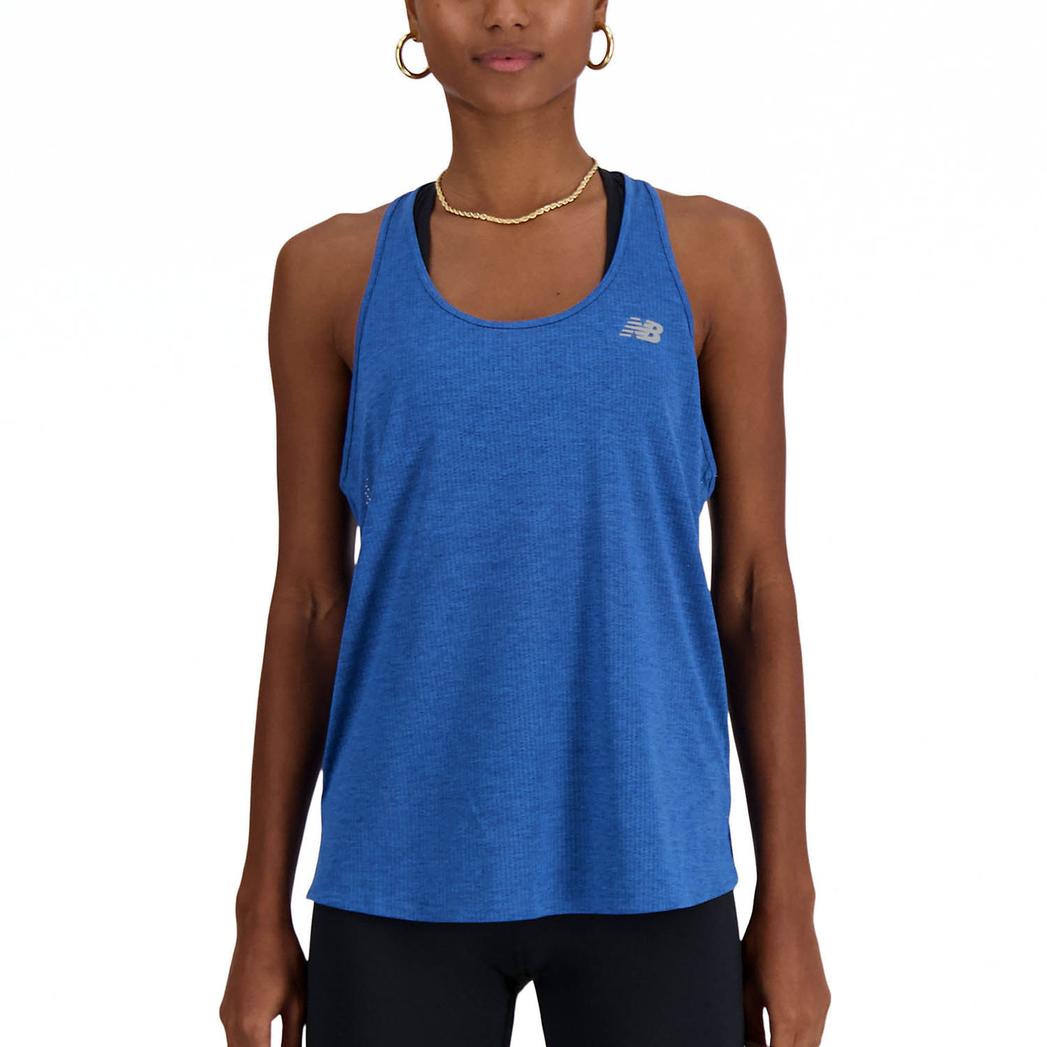 New Balance Athletics Canotta Blue Agate Heather