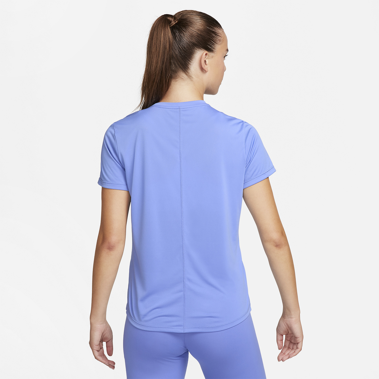 Nike One Dri-FIT Logo Maglietta Polar/White