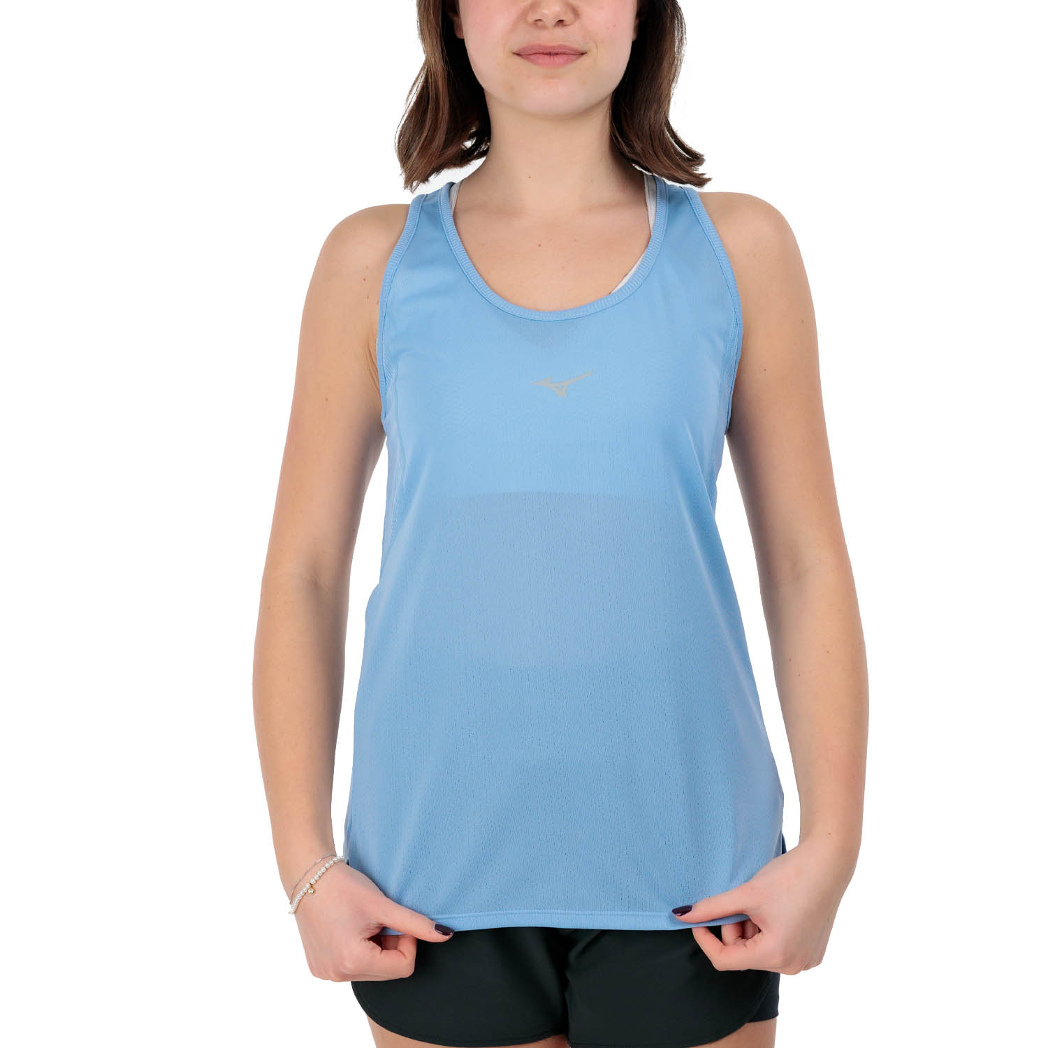 Mizuno DryAeroFlow Canotta Cerulean