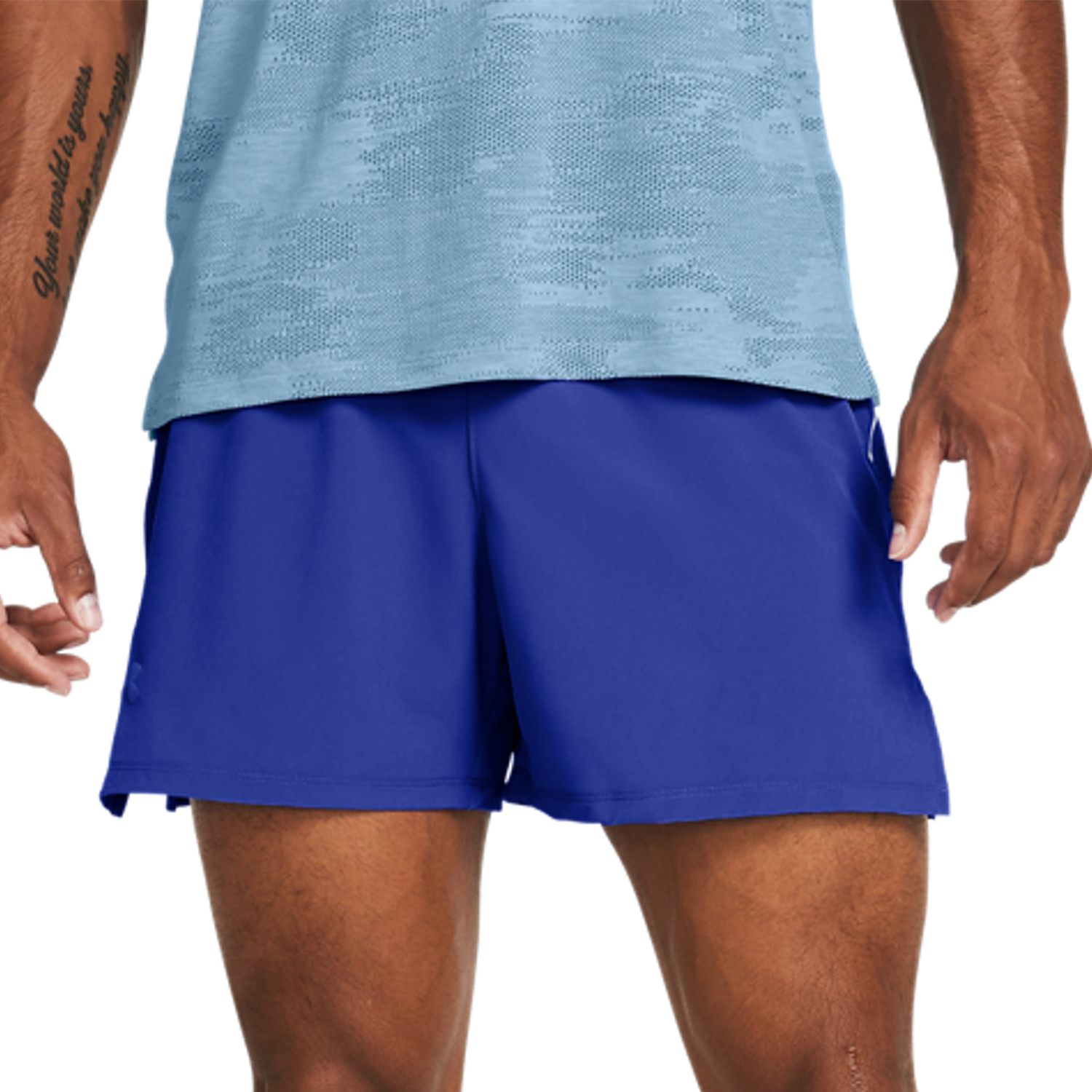 Under Armour Launch Elite 5in Pantaloncini Royal/Graphite