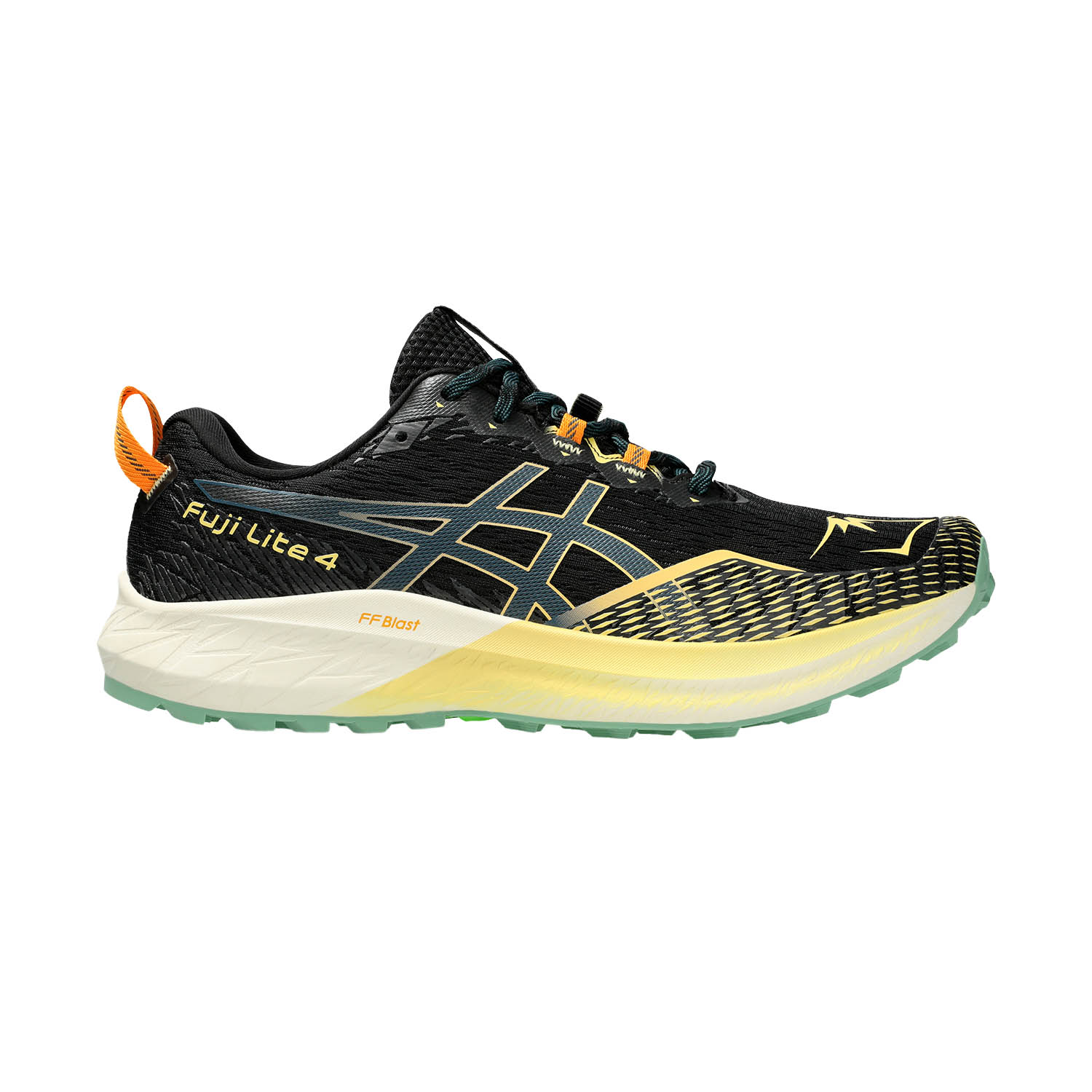 Asics Fuji Lite 4 Black/Magnetic Blue