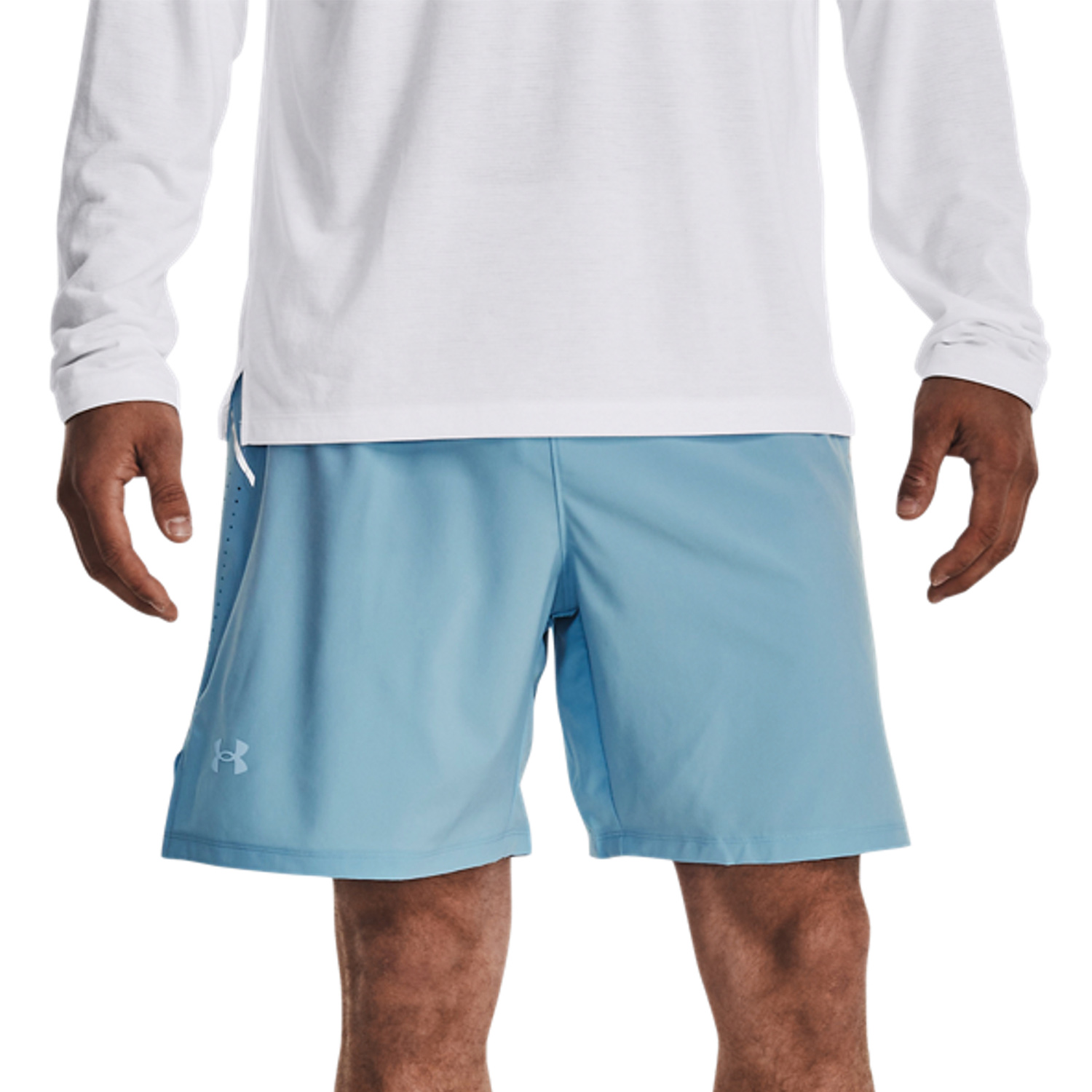 Under Armour Launch Elite 7in Pantaloncini Blizzard