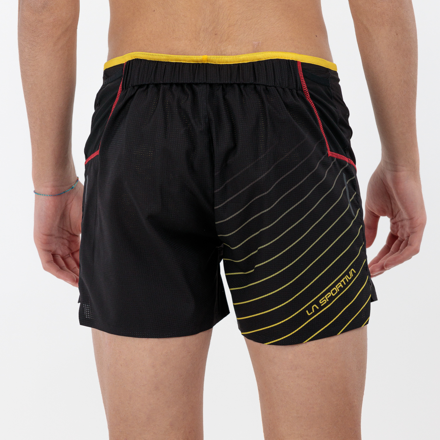 La Sportiva Freccia 4in Pantaloncini Black/Yellow