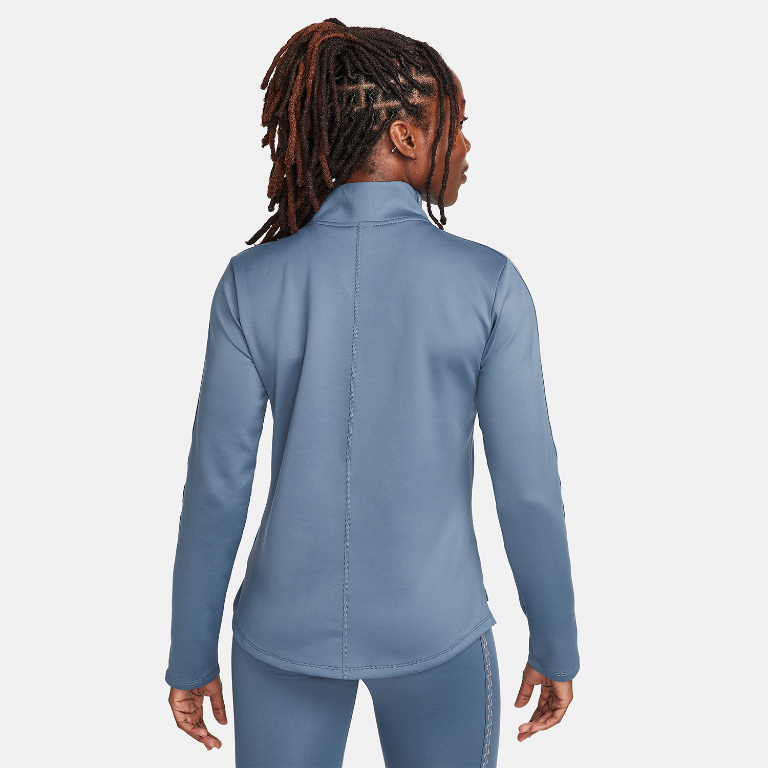 Nike One Therma-FIT One Maglia Diffused Blue/White