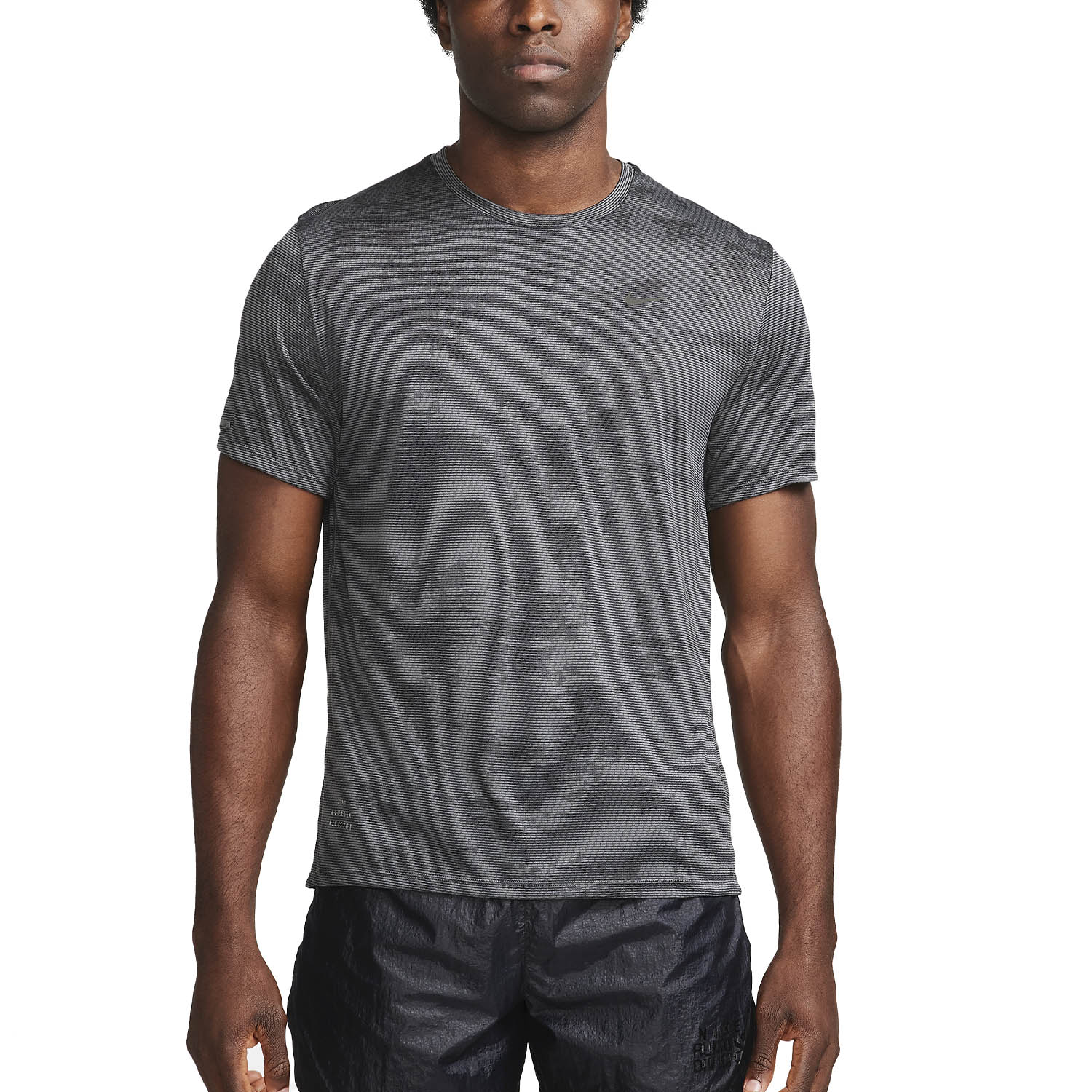 Nike Dri-FIT ADV Division Maglietta Iron Grey/Black/Black Reflective