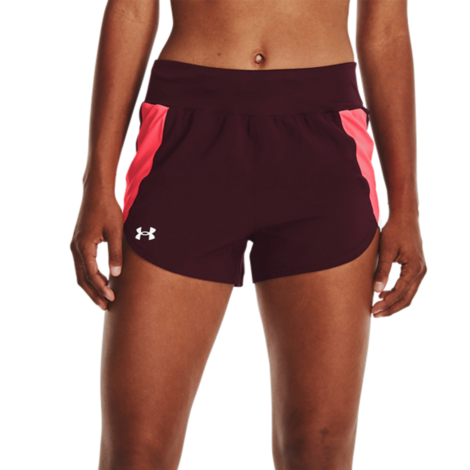 Under Armour Fly By Elite 3in Pantaloncini Red/Black