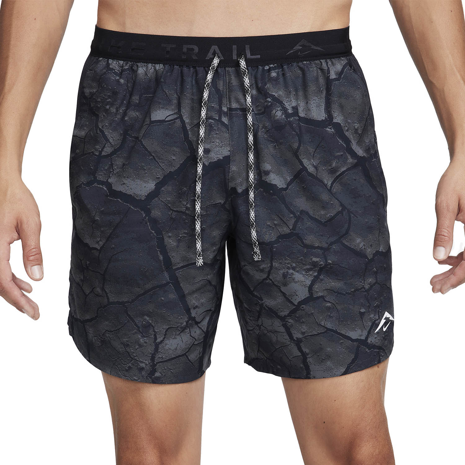 Nike Dri-FIT Stride 7in Pantaloncini Black/Reflective Silver