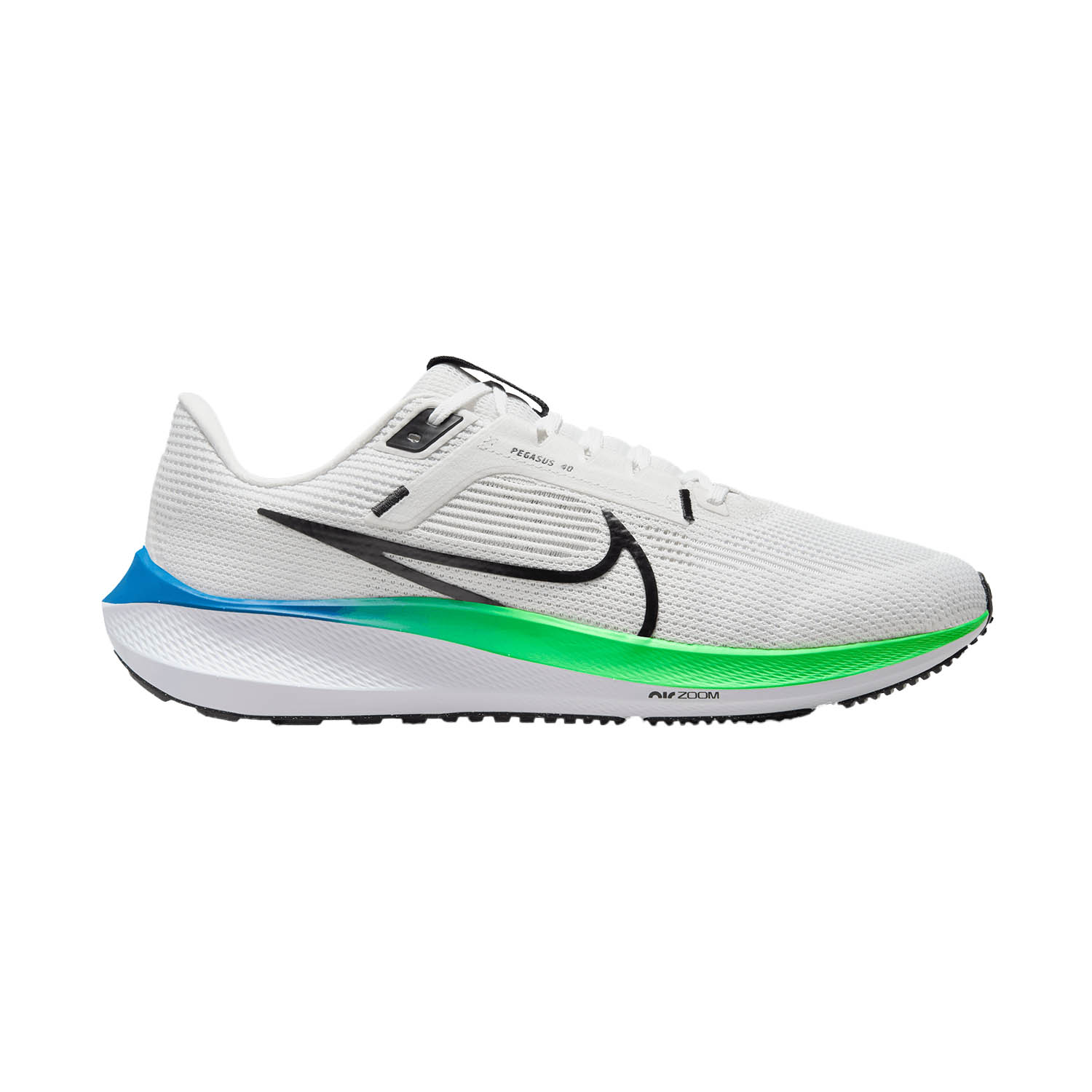 Nike Air Zoom Pegasus 40 Platinum Tint/Black/White/Green Strike