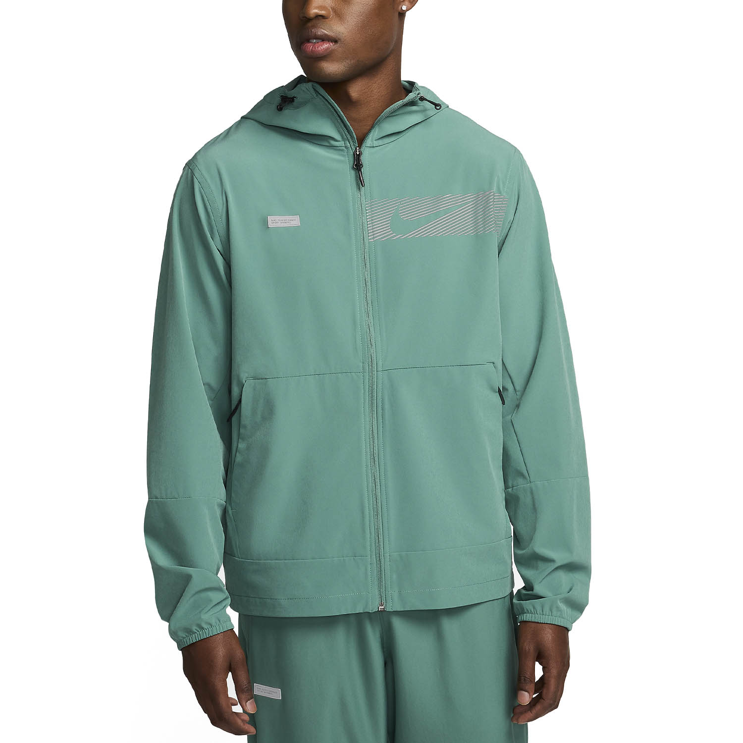 Nike Unlimited Flash Giacca Biocoastal/Reflective Silver