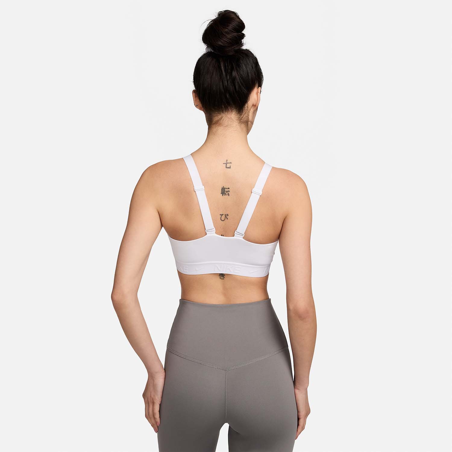 Nike Indy Crew Reggiseno Sportivo White