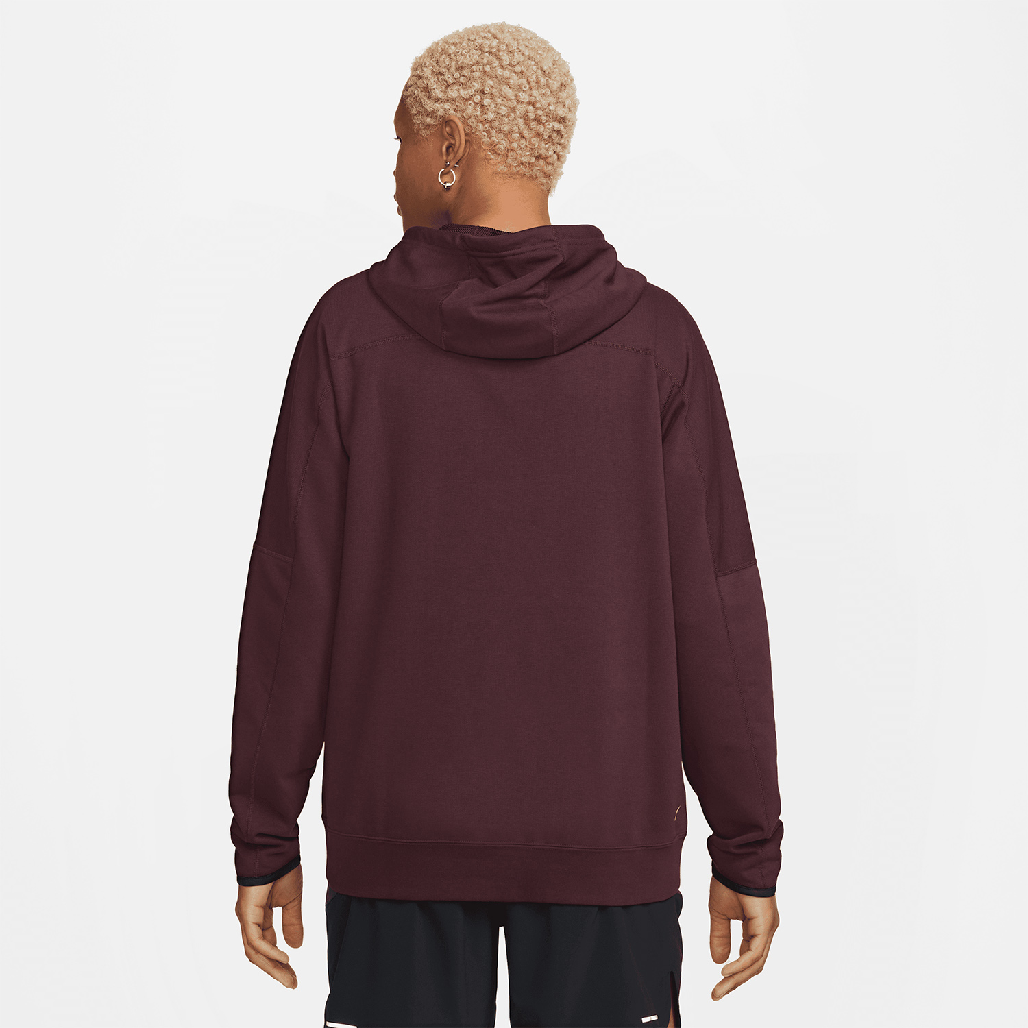Nike Dri-FIT Off Road Felpa Night Maroon/Black/Melon Tint