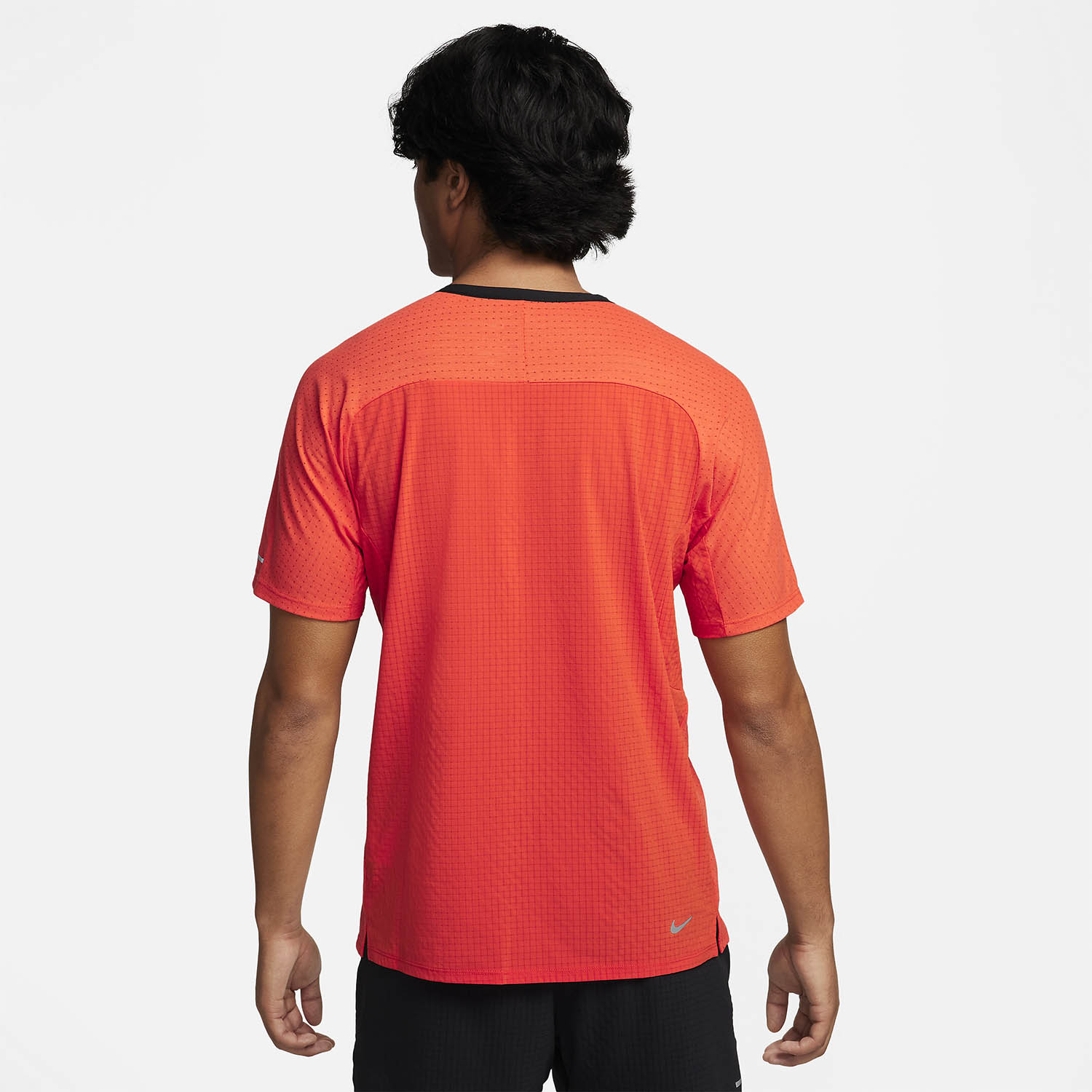 Nike Dri-FIT Solar Chase Maglietta Cosmic Clay/Summit White