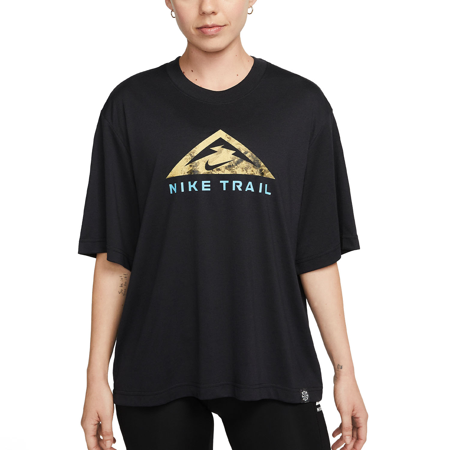 Nike Trail Dri-FIT Maglietta Black