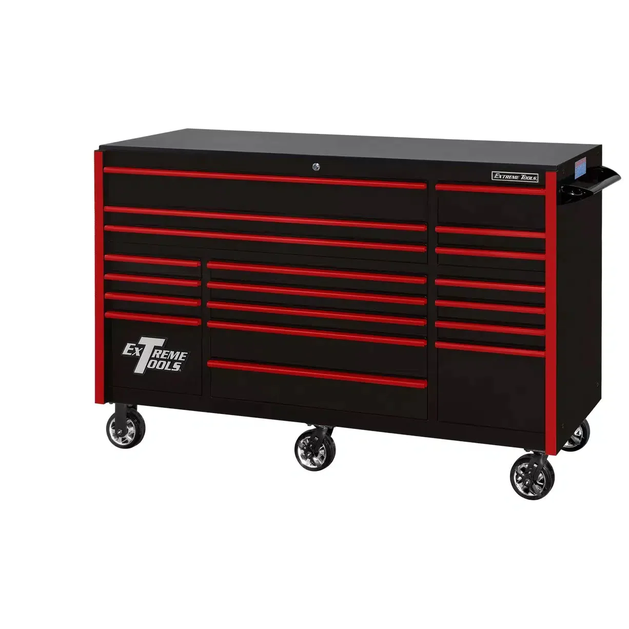 Extreme Tools Rx Series Roller Cabinet 72 inches X 30 inches Black