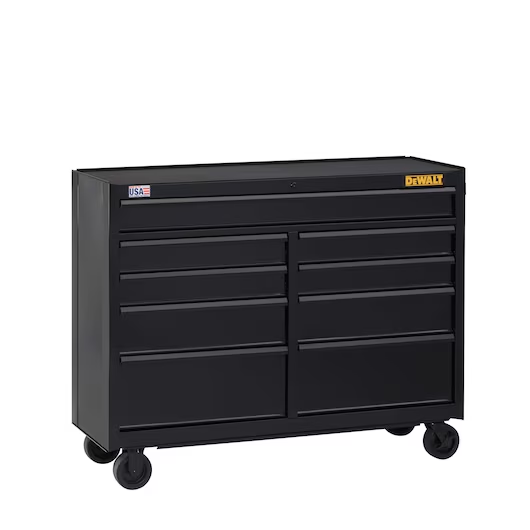 52 IN. WIDE 9-DRAWER ROLLING TOOL CABINET