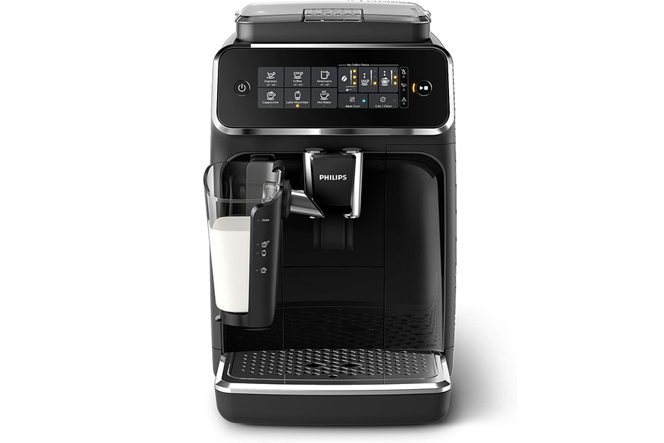 Philips 3200 Series Fully Automatic Espresso Machine with LatteGo, Black