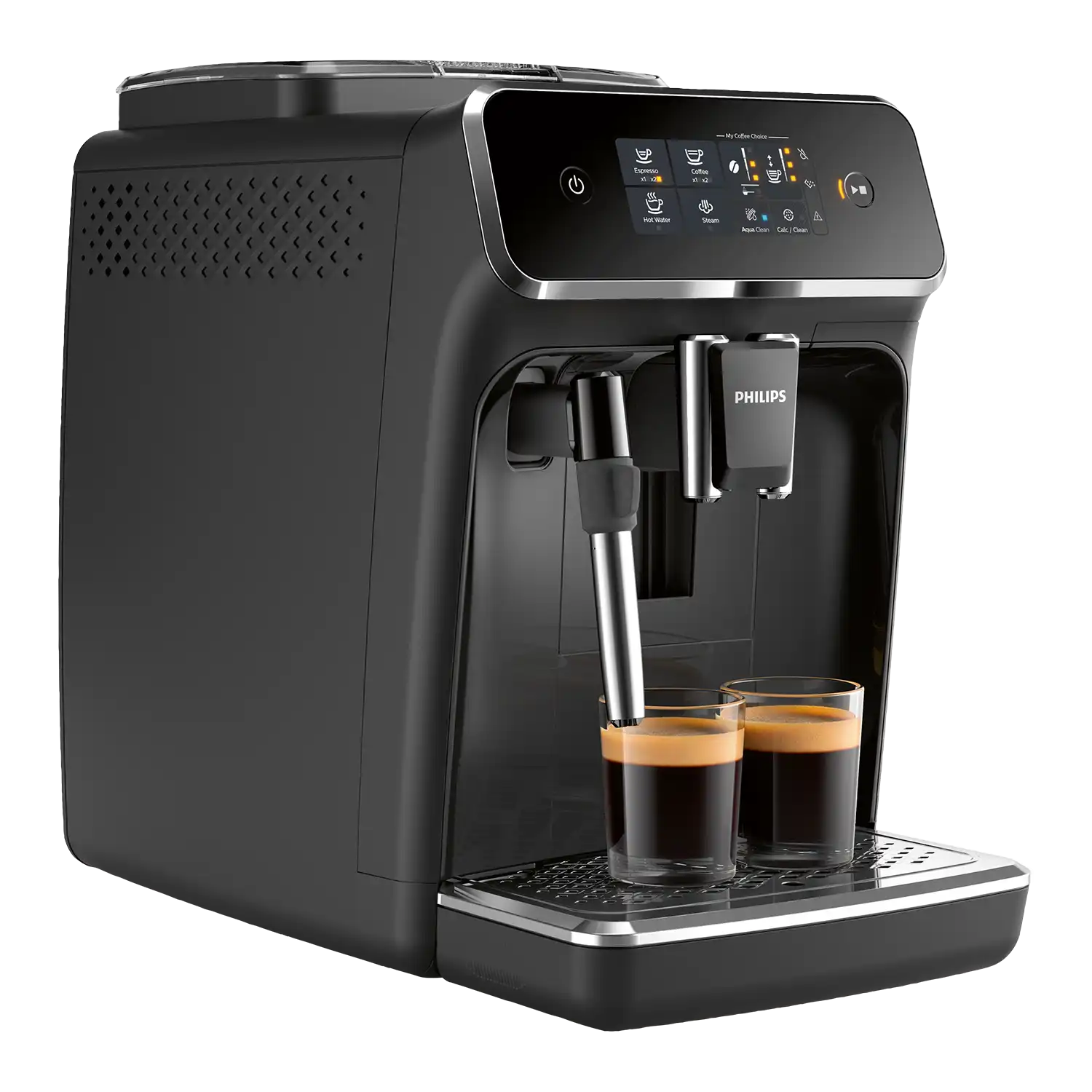 Philips 2200 Series Automatic Coffee Machine, Piano Black