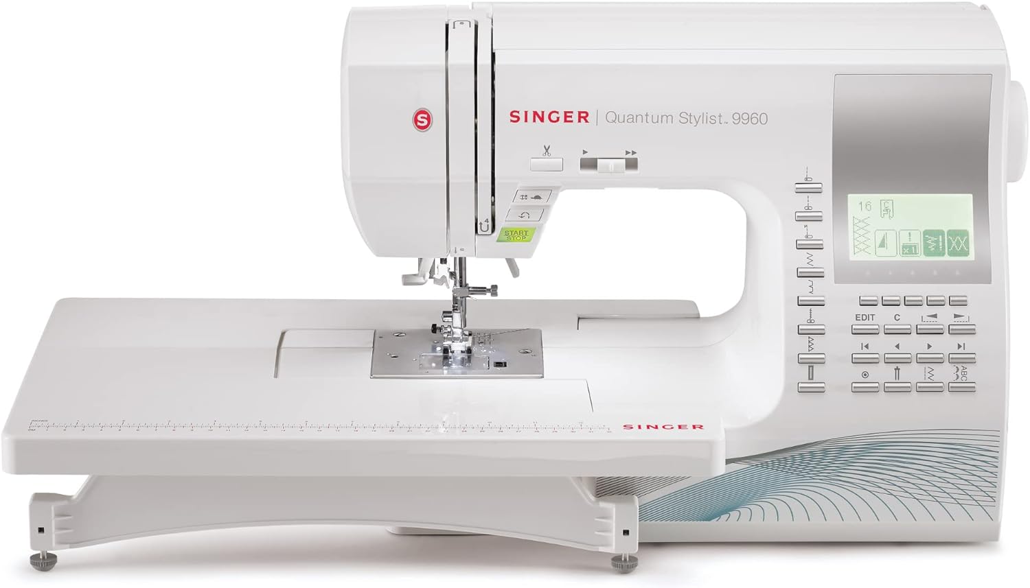SINGER | 9960 Sewing & Quilting Machine With Accessory Kit, Extension Table - 1,172 Stitch Applications & Electronic Auto Pilot Mode