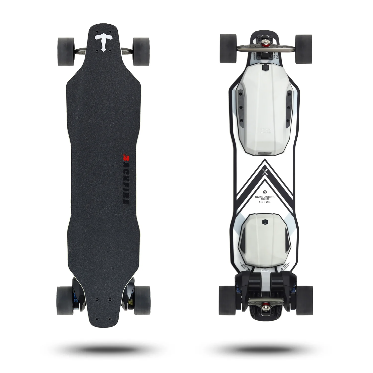 Backfire Zealot X Belt Drive Electric Skateboard with Halo Remote