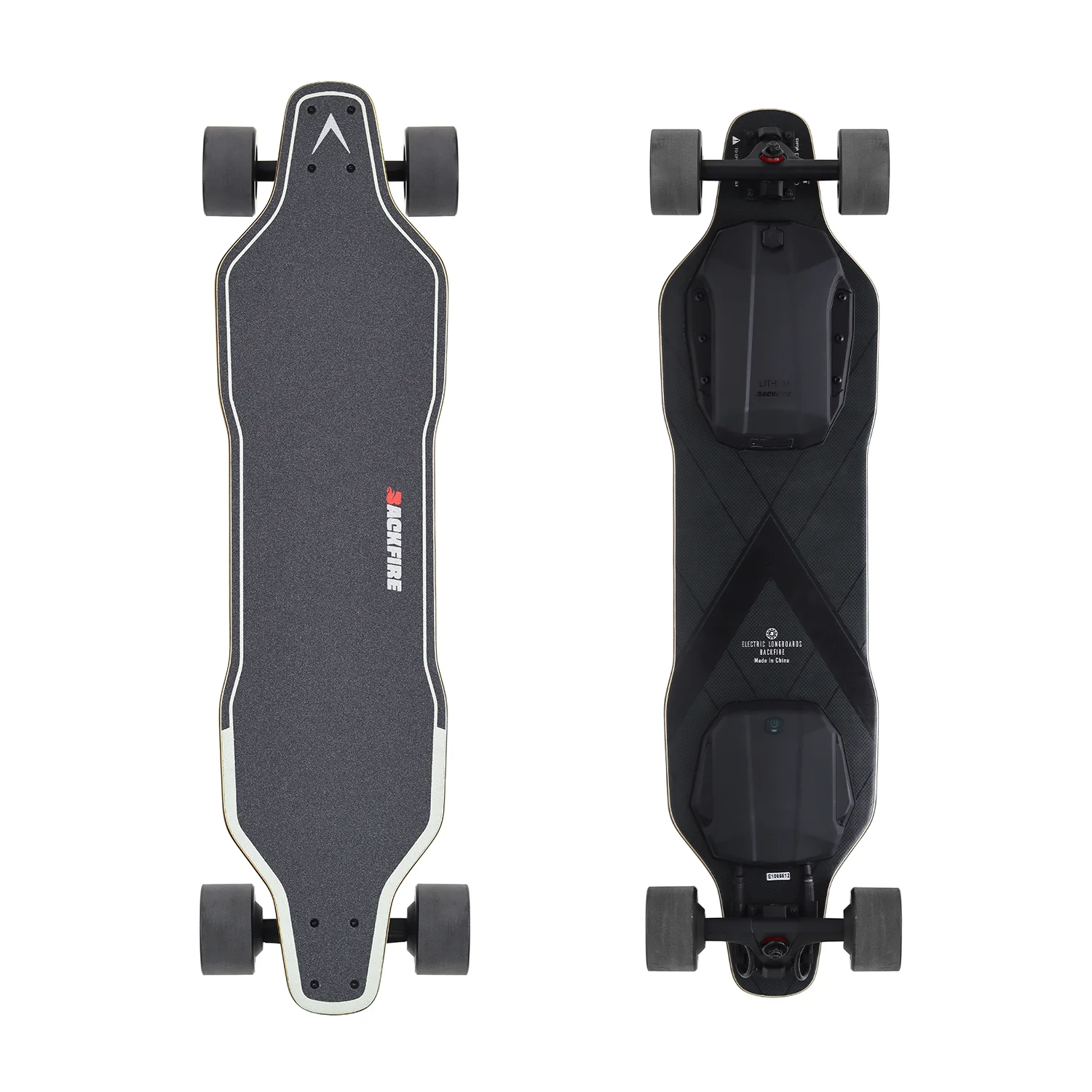 Backfire G2 Black Electric Skateboard with R5s Remote