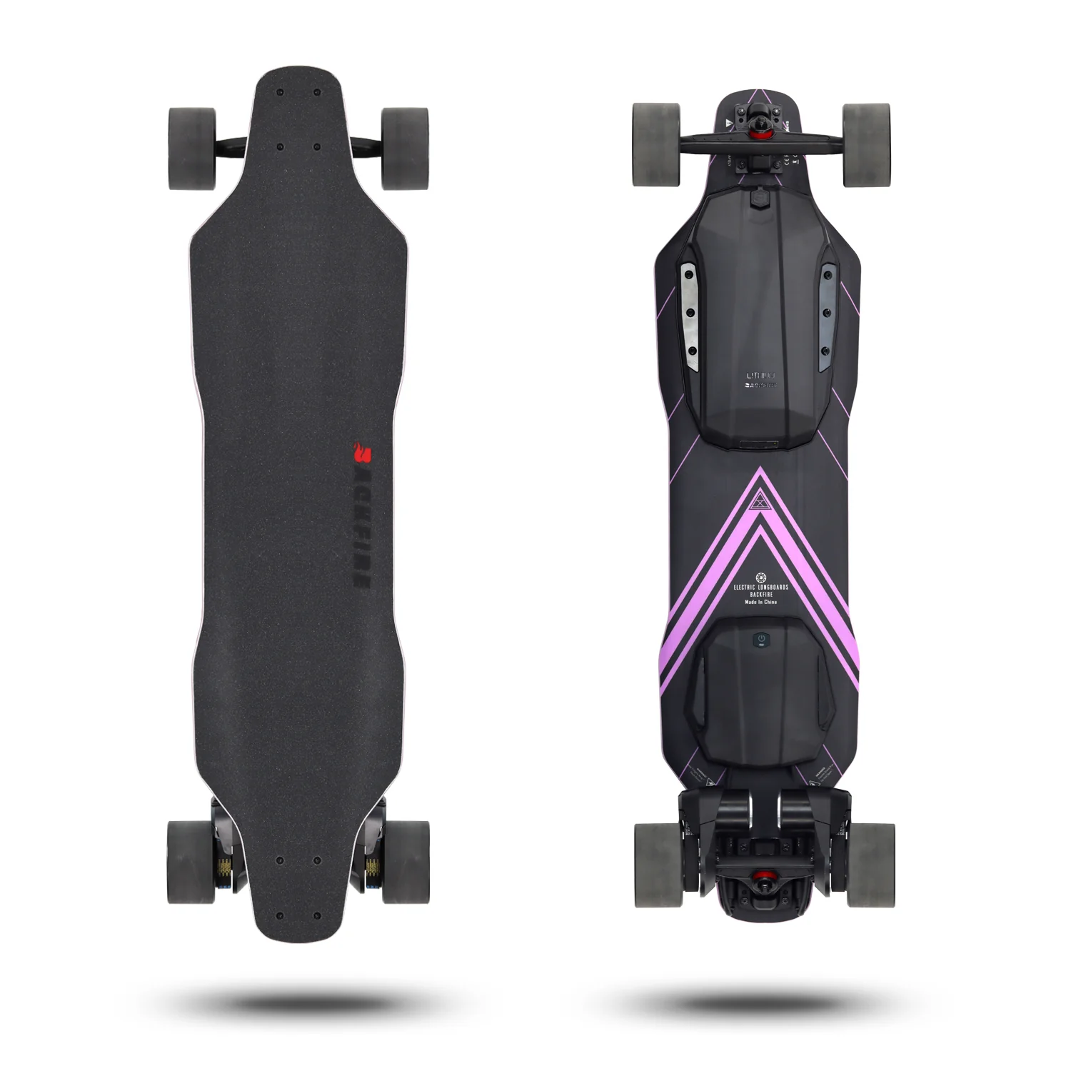 Backfire Zealot S2 Belt Drive Electric Skateboard with Halo Remote