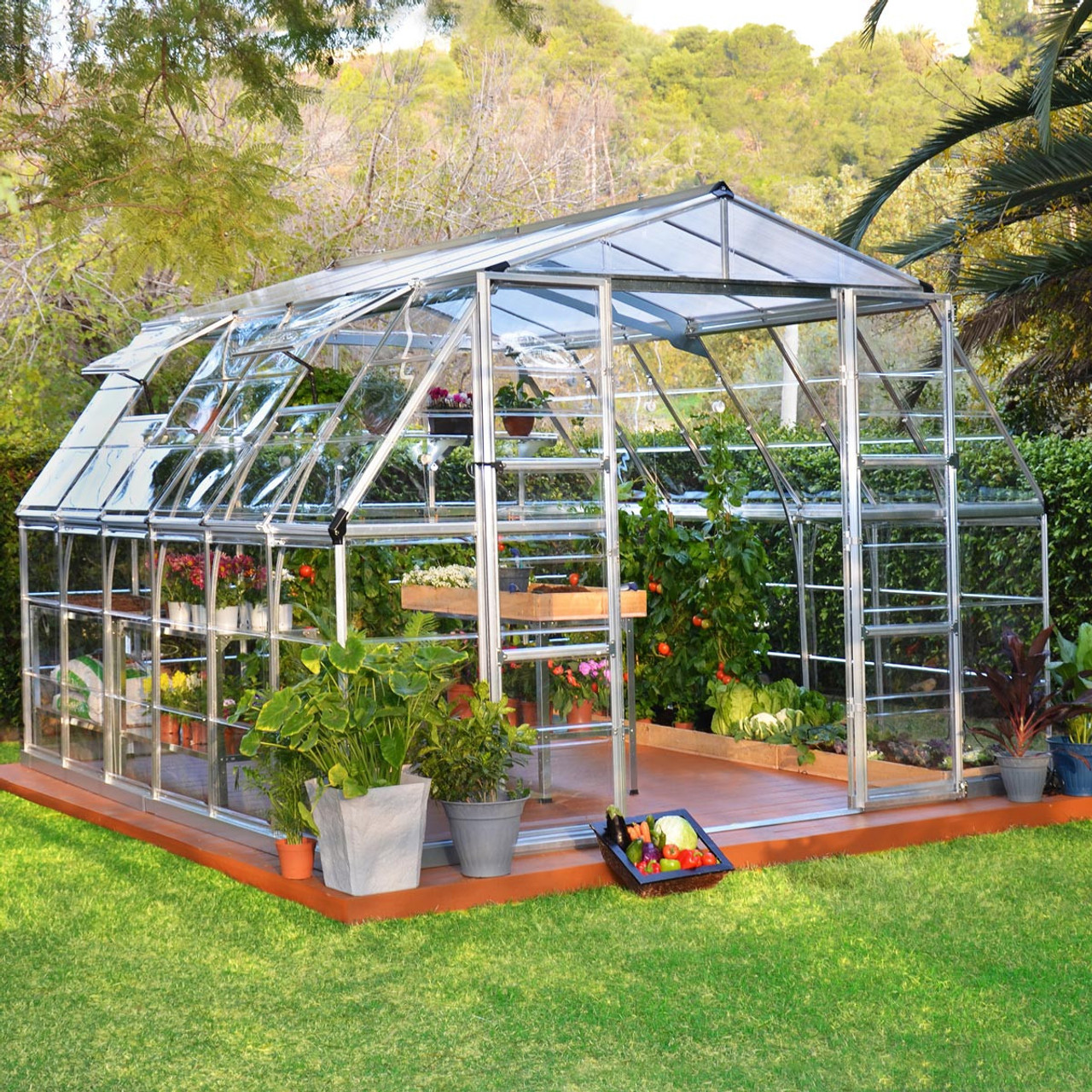 Americana 12' x 12' Greenhouse