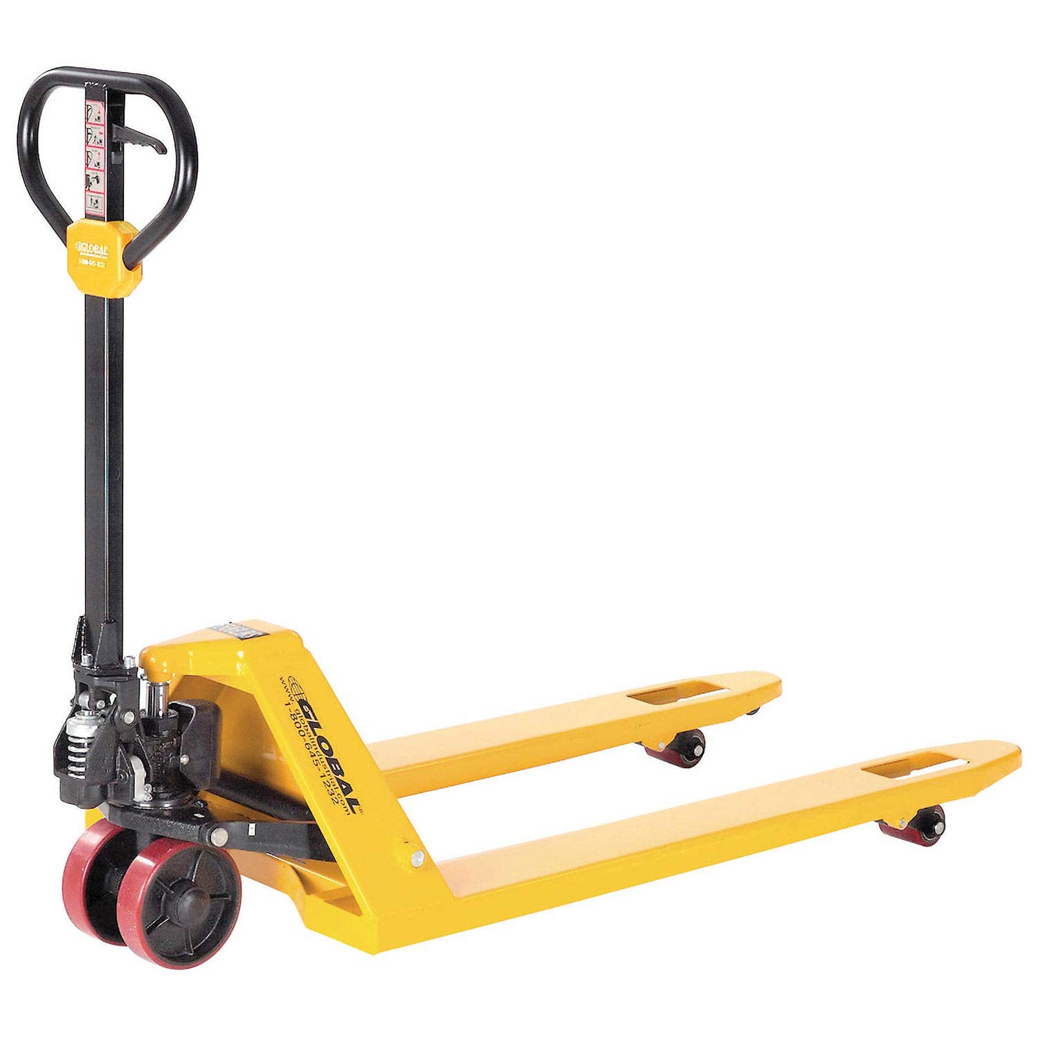 Global Industrial Pallet Jack, 5500-Lb. Capacity Pallet Truck - 27 W x 48 L Forks - Industrial Duty